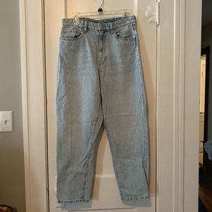 H&M high waisted mom jeans
